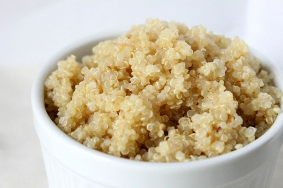 quinoa สำหรับอาหาร 6 กลีบ
