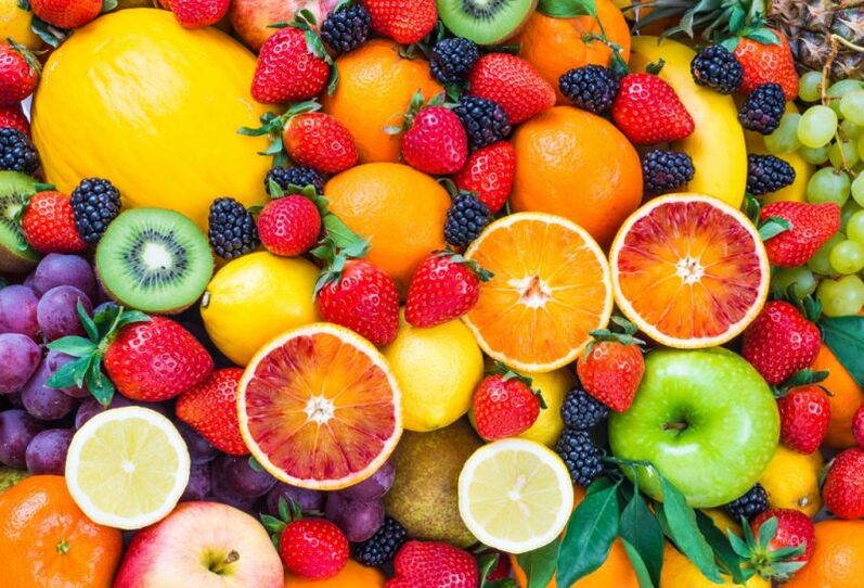 ผลไม้และผลเบอร์รี่สำหรับการลดน้ำหนัก